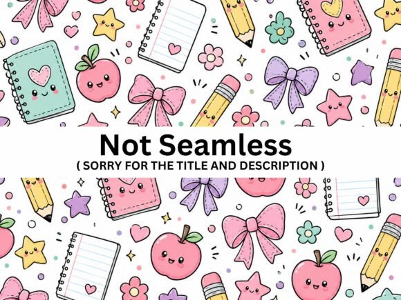 Download Pastel Teacher Supplies Pattern PNG - Pattern Collection