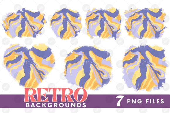 Download Retro Background Bundle Png Fluid Paper - Bundle Collection