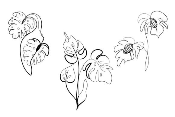 Download Exotic Leaves Wildflower Design - Sign Collection
