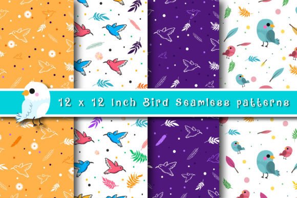 Download Bird Pattern Set - Pattern Collection