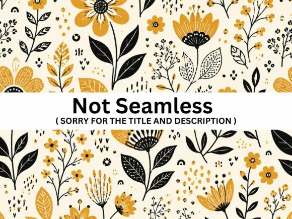 Download Mustard Botanical Folk Art Pattern - Pattern Collection