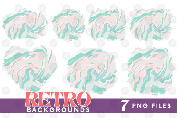 Download Retro Background Bundle Png Fluid Paper - Bundle Collection