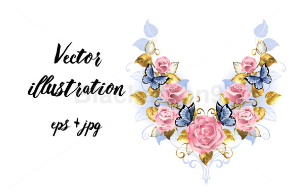 Download Pattern of Pink Roses - Pattern Collection