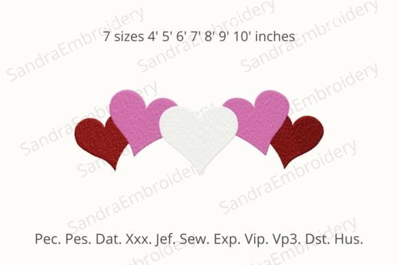 Download Heart Embroidery Design - Sign Collection