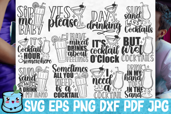 Download Cocktail SVG Bundle - Bundle Collection