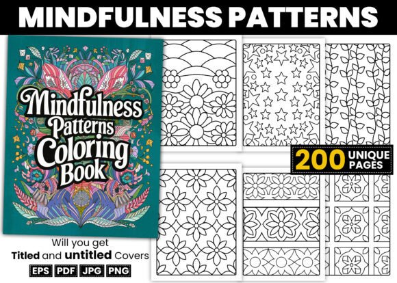 Download Mindfulness Patterns Coloring Book - Pattern Collection