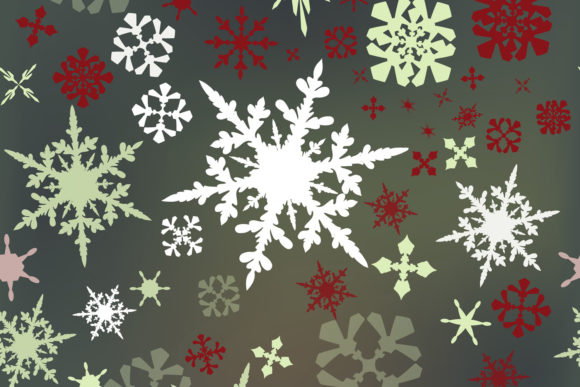 Download Christmas Vector Pattern Snowflakes - Pattern Collection